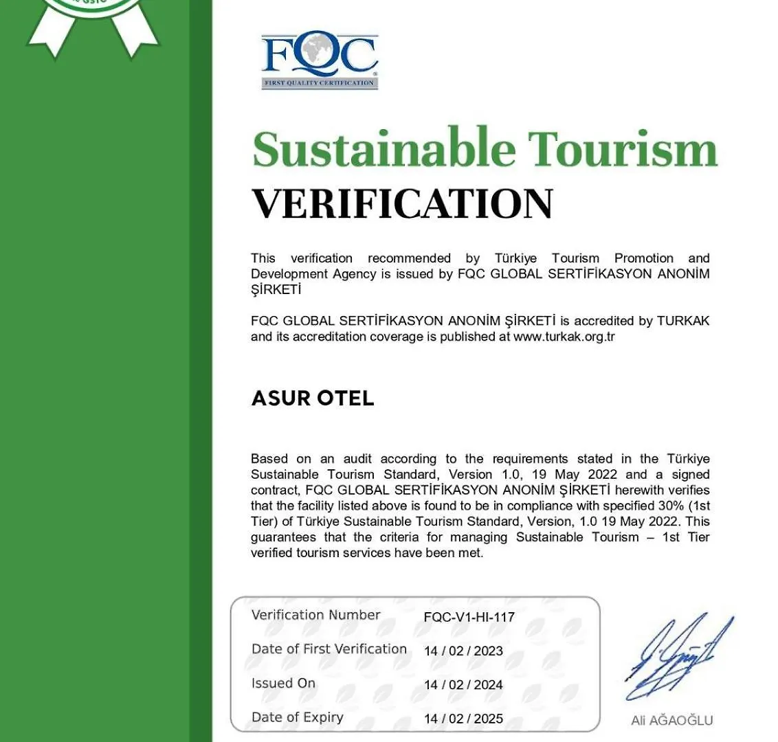 Asur Hotel Istanbul Tyrkiet